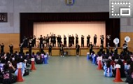 吹奏楽部のステージパフォーマンス