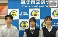 賞状伝達式の様子（弓道部）